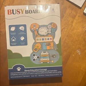 Busy Board by - Multicolor Educational Toy 3+ months